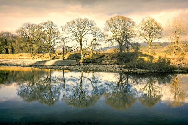 Winter's Day at Kirkby Lonsdale Picture Board by Keith Douglas