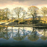 Buy canvas prints of Winter's Day at Kirkby Lonsdale by Keith Douglas