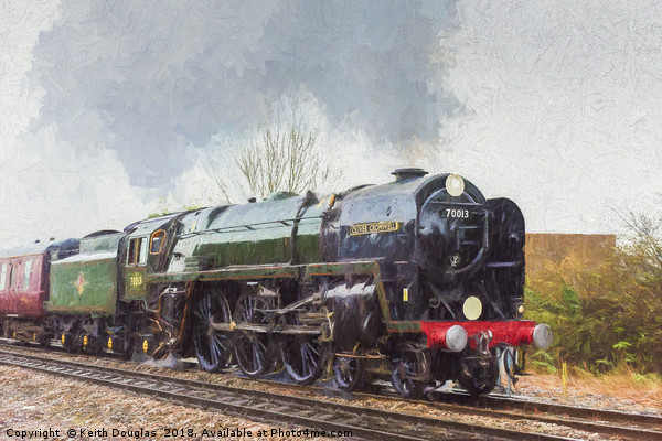 Oliver Cromwell Picture Board by Keith Douglas