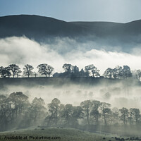 Buy canvas prints of Ullswater Morning Mist by Keith Douglas