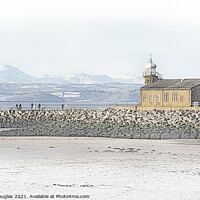 Buy canvas prints of Stone Jetty Morecambe by Keith Douglas
