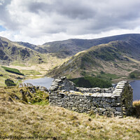 Buy canvas prints of Haweswater and Mardale Ruin by Keith Douglas