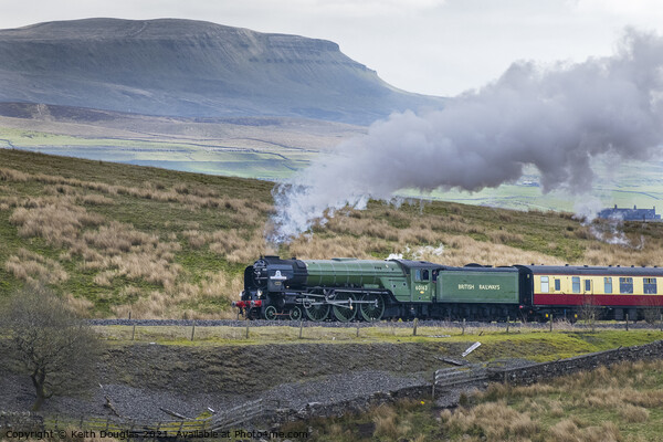 Tornado on the Settle To Carlisle Line Picture Board by Keith Douglas