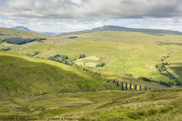Yorkshire Dales Landscape Picture Board by Keith Douglas