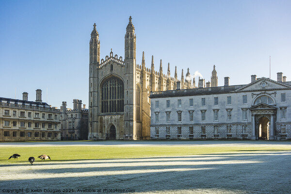 King's College Cambridge Picture Board by Keith Douglas