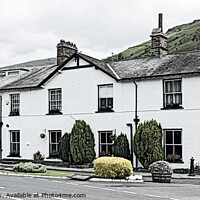 Buy canvas prints of The Swan Hotel at Grasmere by Keith Douglas