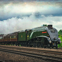 Buy canvas prints of 60009 Union of South Africa Steam Engine by Keith Douglas