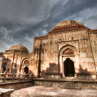Buy canvas prints of Tomb of Mughal Ruler, india by Satya Adt