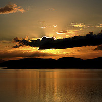 Buy canvas prints of Sutherland Sunset by Lorraine Paterson