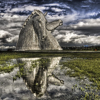 Buy canvas prints of  The Water Kelpies by Lorraine Paterson