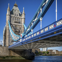 Buy canvas prints of Tower Bridge by Laco Hubaty