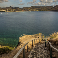Buy canvas prints of View on Rodney bay by Laco Hubaty