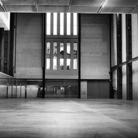Buy canvas prints of Empty spaces Tate Modern by Maggie Railton