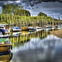 Buy canvas prints of Lined up waiting for action by matthew  mallett