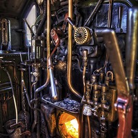 Buy canvas prints of What the engine driver saw by matthew  mallett