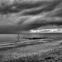 Buy canvas prints of Storm approaching from the East by matthew  mallett