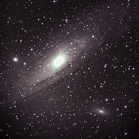 Buy canvas prints of M31 Andromeda Galaxy by matthew  mallett