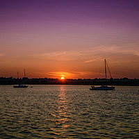 Buy canvas prints of Essex Sunset The Revisit by matthew  mallett