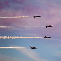 Buy canvas prints of Red Arrows The Clacton Collection 2 by matthew  mallett