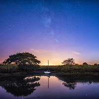 Buy canvas prints of Starlight View of Beaumont Quay by matthew  mallett