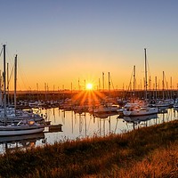 Buy canvas prints of Essex Nautical Sunset by matthew  mallett