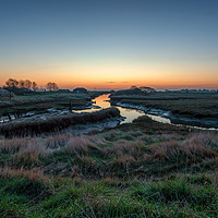 Buy canvas prints of Golden Hour Colour At Beaumont Quay by matthew  mallett