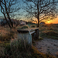 Buy canvas prints of Sit And Watch The Sunrise by matthew  mallett