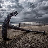 Buy canvas prints of Anchored Weather At Harwich by matthew  mallett