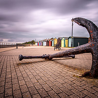 Buy canvas prints of Nautical Outlook from Harwich Beach Huts by matthew  mallett