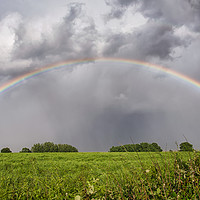 Buy canvas prints of At The End Of The Rainbow by matthew  mallett