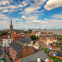 Buy canvas prints of Harwich A Panoramic View by matthew  mallett