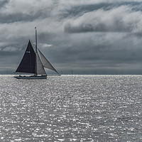 Buy canvas prints of Sailing By Frinton On Sea by matthew  mallett