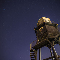 Buy canvas prints of Stars Over Dovercourt Lighthouse by matthew  mallett