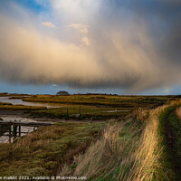 Buy canvas prints of Weather Over Hamford Waters by matthew  mallett