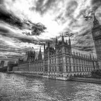 Buy canvas prints of Westminster by Andrew Warhurst