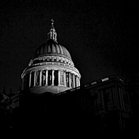 Buy canvas prints of  St. Pauls Cathedral, London by Andrew Warhurst