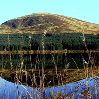 Buy canvas prints of  Loch Doon 2 by Derek Burton