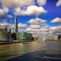 Buy canvas prints of River Thames by Brian Clark