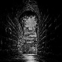 Buy canvas prints of Whitby's Screaming Tunnel by Inca Kala