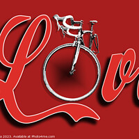 Buy canvas prints of I Love Cycling  by Inca Kala