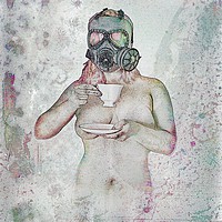 Buy canvas prints of Tea Anybody (Colour Sketch Version) by Inca Kala