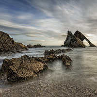 Buy canvas prints of The Bow and Fiddle Rock by Inca Kala