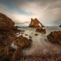 Buy canvas prints of The Bow and Fiddle Rock by Inca Kala