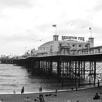 Buy canvas prints of Brighton Pier by anna collins
