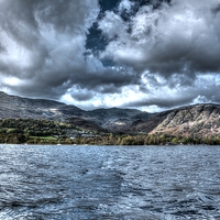 Buy canvas prints of Storm over Coniston by Robert Maddocks