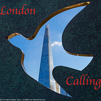 Buy canvas prints of London Calling through the Dove on Embankment by Mark Draper