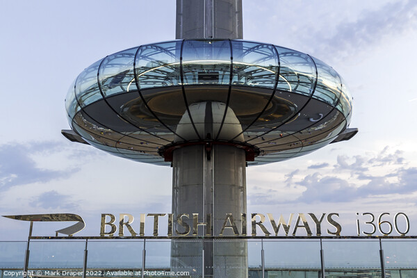 British Airways i360 Picture Board by Mark Draper