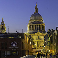 Buy canvas prints of St Paul's Cathedral by Mark Draper