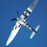 Buy canvas prints of Vickers Supermarine Spitfire HF-IX by Barry Burston