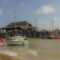 Buy canvas prints of Broadstairs Pier by Stewart Nicolaou